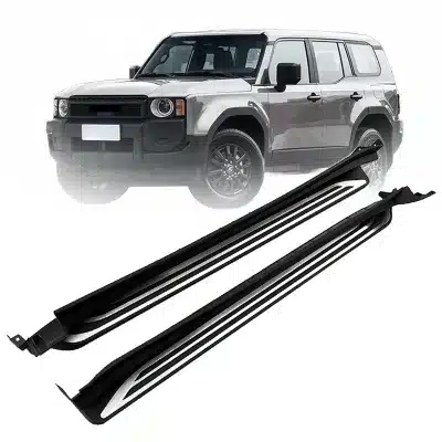 Aluminum Side Steps Running Boards Compatible with 2024 Toyota Land Cruiser 250 Prado Air Edition Aluminum Side Steps Running Boards Compatible with 2024 Toyota Land Cruiser 250 Prado Air Edition