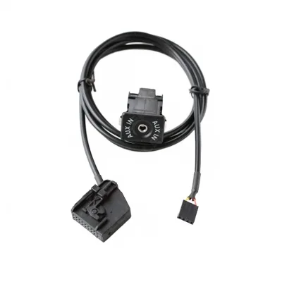 3.5mm AUX Audio Input Cable and Interface Adapter for VW Audi MFD2 RNS2 Skoda Ford 3.5mm AUX Audio Input Cable and Interface Adapter for VW Audi MFD2 RNS2 Skoda Ford