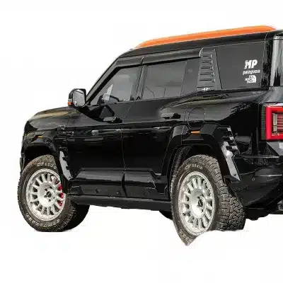 Wide Body Fender Flares Wheel Arch Kit and Door Side Molding Cover Trim for FangChengBao Leopard 8 Exterior Protection Wide Body Fender Flares Wheel Arch Kit and Door Side Molding Cover Trim for FangChengBao Leopard 8 Exterior Protection