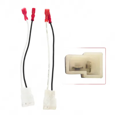 Universal Car Horn Adapter Harness Connector Compatible with Toyota Aftermarket Speaker Upgrades Universal Car Horn Adapter Harness Connector Compatible with Toyota Aftermarket Speaker Upgrades