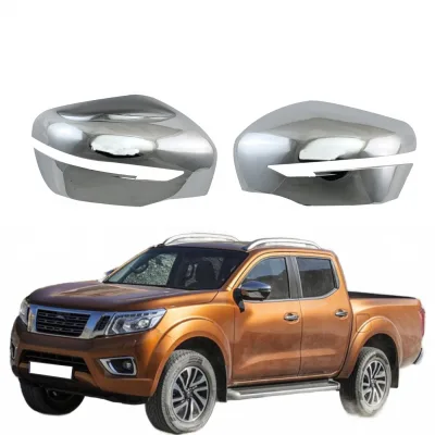 Side Rearview Mirror Covers Trim for Nissan Navara NP300 2016-2023 Door Mirror Protection Caps Side Rearview Mirror Covers Trim for Nissan Navara NP300 2016-2023 Door Mirror Protection Caps
