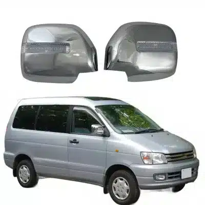 LED Wing Mirror Cover Caps with Signal Indicators for Toyota NOAH 2000-2003 Chrome Exterior Trim Set LED Wing Mirror Cover Caps with Signal Indicators for Toyota NOAH 2000-2003 Chrome Exterior Trim Set