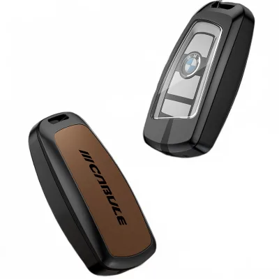 Zinc Alloy Metallic Smart Key Fob Cover Case Full Protection Shell for BMW 5 7 Series X3 X5 X6 i8 GT Zinc Alloy Metallic Smart Key Fob Cover Case Full Protection Shell for BMW 5 7 Series X3 X5 X6 i8 GT