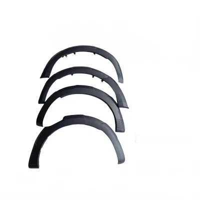 Matte Black Wide Fender Flares Wheel Arch Extension Set for Isuzu D-Max 2024-2025 Pickup Matte Black Wide Fender Flares Wheel Arch Extension Set for Isuzu D-Max 2024-2025 Pickup