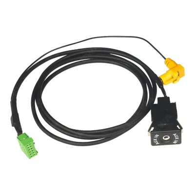 AMI to AUX Interface Cable Adapter for Audi MMI 3G System A6L A4L Q5 Q7 A5 S5 TT AMI to AUX Interface Cable Adapter for Audi MMI 3G System A6L A4L Q5 Q7 A5 S5 TT