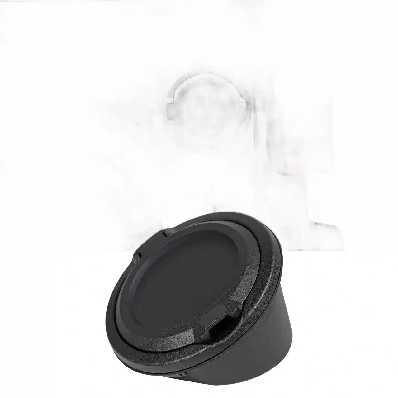 Fuel Tank Cap Gas Filler Door Cover Matte Black Replacement for 2018-2025 Jeep Wrangler JL JLU 2-Door 4-Door
