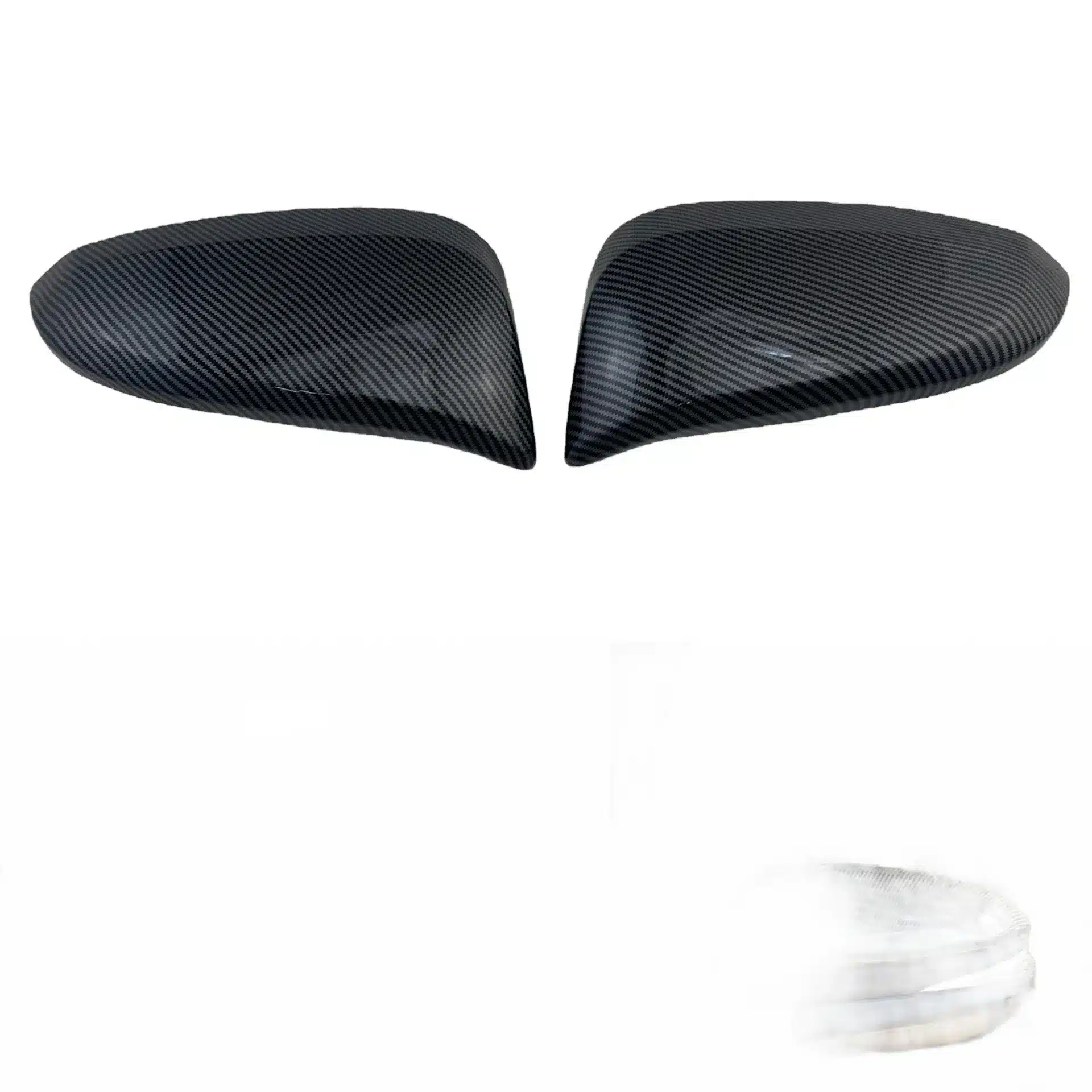 Carbon Fiber Side Mirror Covers for Toyota Hilux Revo and Innova 2016-2025 Rearview Mirror Caps