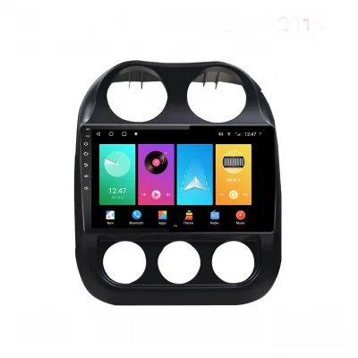 9-Inch Android Car Stereo Head Unit with GPS Navigation and Bluetooth for Jeep Compass 2010 9-Inch Android Car Stereo Head Unit with GPS Navigation and Bluetooth for Jeep Compass 2010