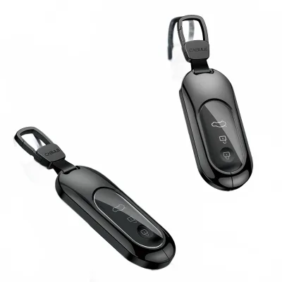 Zinc Aluminum Alloy Key Fob Cover Case Protective Shell Compatible with AITO Seres M5 M7