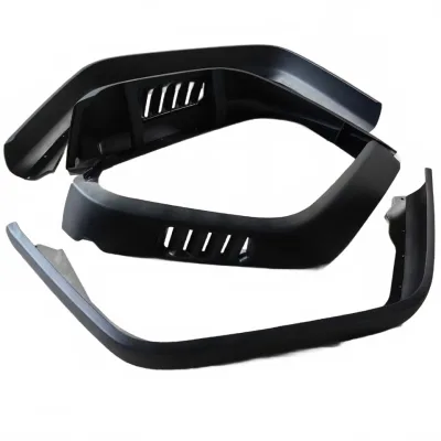 Textured Black Aircraft Style Fender Flares Off-Road Wheel Eyebrow Kit for Jeep Wrangler JL & Gladiator JT Textured Black Aircraft Style Fender Flares Off-Road Wheel Eyebrow Kit for Jeep Wrangler JL & Gladiator JT