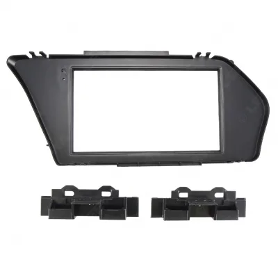 7 Inch Double Din Car Audio Radio Fascia Dash Bezel for 2008-2012 Mercedes-Benz GLK LHD 7 Inch Double Din Car Audio Radio Fascia Dash Bezel for 2008-2012 Mercedes-Benz GLK LHD