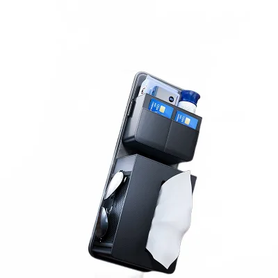 Universal Car Seat Side Tissue Box Holder Multi-Functional Interior Hanging Storage Bag Organizer Case Universal Car Seat Side Tissue Box Holder Multi-Functional Interior Hanging Storage Bag Organizer Case