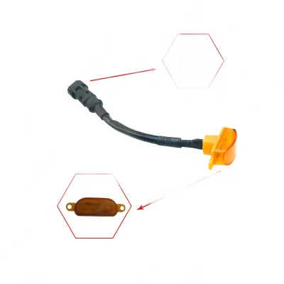 LED Front Grille Amber Marker Lights Compatibility For Toyota Tacoma 2016-2023 4-Piece Set 12V LED Front Grille Amber Marker Lights Compatibility For Toyota Tacoma 2016-2023 4-Piece Set 12V