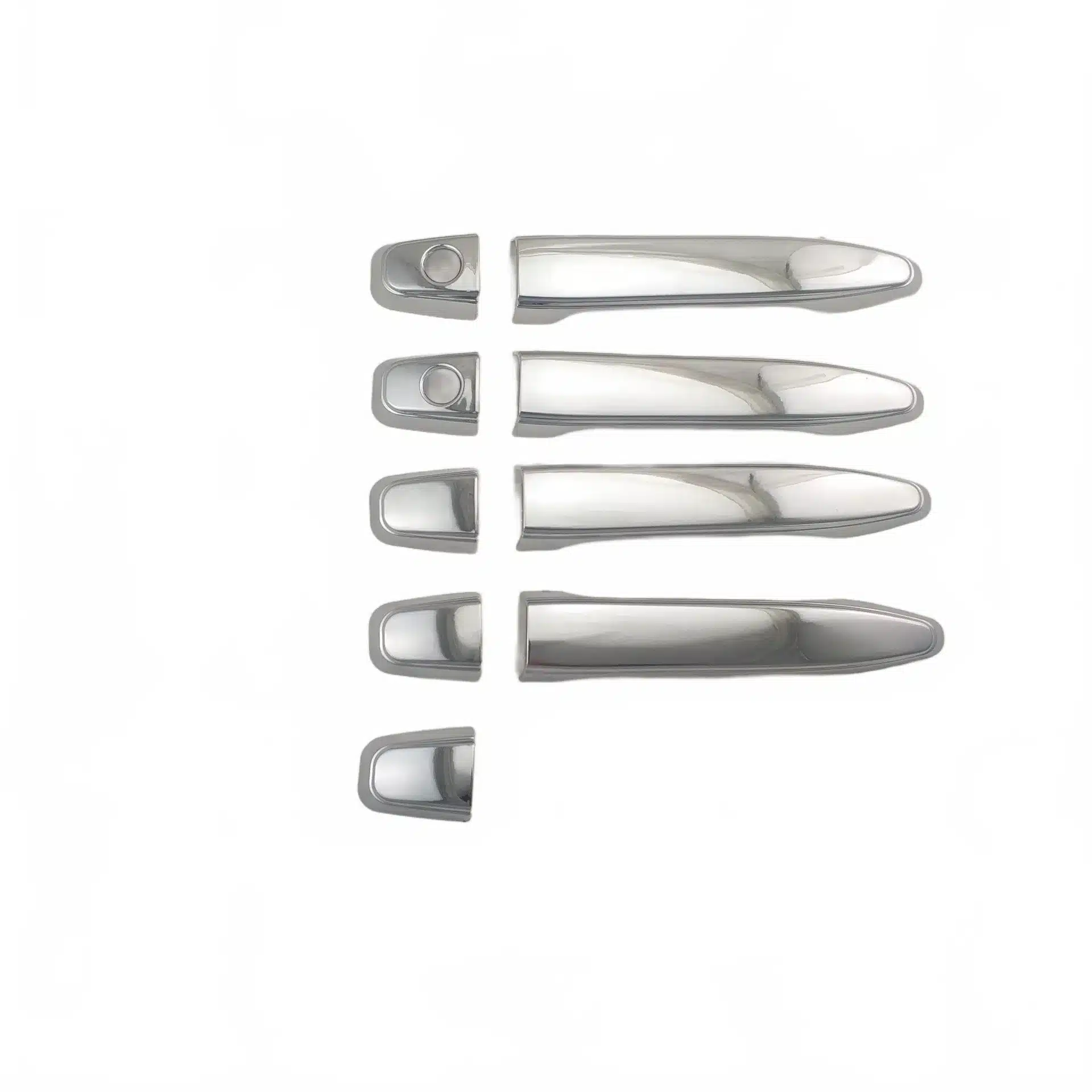 Chrome Exterior Door Handle Cover Trim for Toyota 4RUNNER 2006-2012 and WISH 10 Series