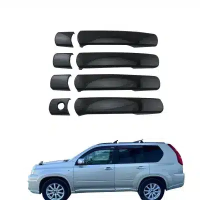 Glossy Black Outer Door Handle Covers for Nissan X-TRAIL 2008-2013 ABS Material Exterior Trim Glossy Black Outer Door Handle Covers for Nissan X-TRAIL 2008-2013 ABS Material Exterior Trim