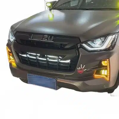 LED Headlight Housing Assembly with Dynamic Sequential Turn Signals and Fog Light Covers for Isuzu D-MAX 2021 LED Headlight Housing Assembly with Dynamic Sequential Turn Signals and Fog Light Covers for Isuzu D-MAX 2021