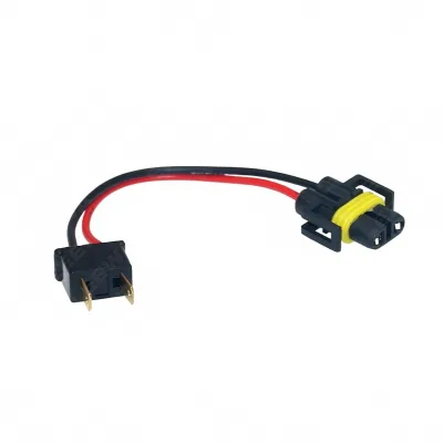 H11 to H7 Headlight Bulbs Conversion Wiring Harness Adapter Socket Connector for HID LED Lamps H11 to H7 Headlight Bulbs Conversion Wiring Harness Adapter Socket Connector for HID LED Lamps