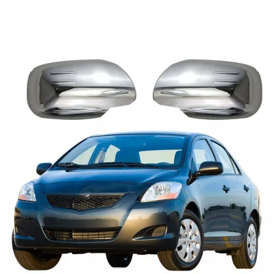 Rear View Mirror Cover Caps for Toyota Yaris Vios 2005-2013 Exterior Wing Mirror Housing Set Rear View Mirror Cover Caps for Toyota Yaris Vios 2005-2013 Exterior Wing Mirror Housing Set