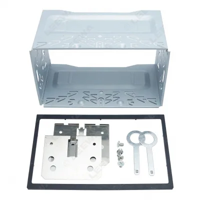 Car Radio Stereo Cage Metal Frame for VW with 2 DIN 178x102mm DVD Player Fascia Panel Mount Nut Kit Car Radio Stereo Cage Metal Frame for VW with 2 DIN 178x102mm DVD Player Fascia Panel Mount Nut Kit