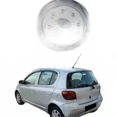 Chrome Exterior Gas Tank Cover Trim for 2005 Toyota Yaris ABS Fuel Tank Cap Sticker Chrome Exterior Gas Tank Cover Trim for 2005 Toyota Yaris ABS Fuel Tank Cap Sticker