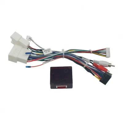 16-Pin Android Head Unit Wiring Harness for Mitsubishi Pajero and Outlander 2006-2013 with CANBUS Decoder Box 16-Pin Android Head Unit Wiring Harness for Mitsubishi Pajero and Outlander 2006-2013 with CANBUS Decoder Box