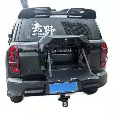 Rear Tailgate Storage Box Spare Tire Carrier Cargo Organizer Case for BAIC BJ30 Off-Road Camping Accessories Rear Tailgate Storage Box Spare Tire Carrier Cargo Organizer Case for BAIC BJ30 Off-Road Camping Accessories