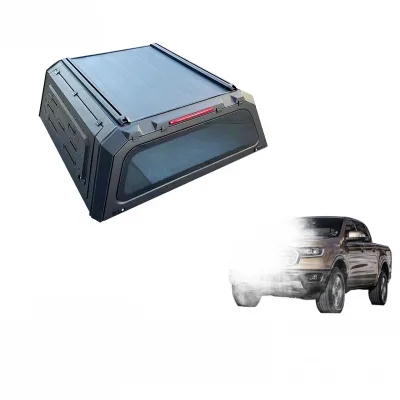 Full Stamped Steel Hard Top Canopy Truck Bed Cover Three-Door Opening for GWM POER Cannon Pickup Full Stamped Steel Hard Top Canopy Truck Bed Cover Three-Door Opening for GWM POER Cannon Pickup