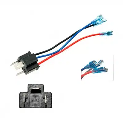 H4 Headlight Wiring Harness Socket Male Extension Connector for Halogen and LED Bulbs H4 Headlight Wiring Harness Socket Male Extension Connector for Halogen and LED Bulbs