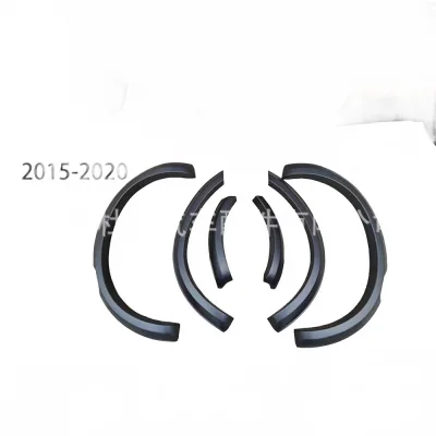 Matte Black Wide Fender Flares Wheel Arch Extension Set for Nissan Navara NP300 2015-2020 Pickup Truck Matte Black Wide Fender Flares Wheel Arch Extension Set for Nissan Navara NP300 2015-2020 Pickup Truck