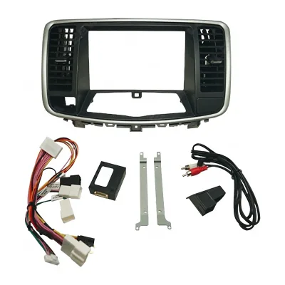 9 Inch Android Screen Car Stereo Radio Fascia Frame with Power Cable and CANBUS Decoder for Nissan Teana J32 2008-2012 9 Inch Android Screen Car Stereo Radio Fascia Frame with Power Cable and CANBUS Decoder for Nissan Teana J32 2008-2012