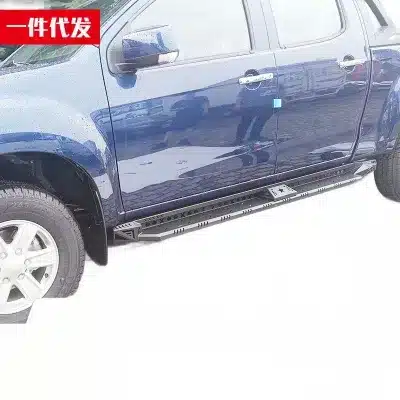 Off-Road Side Step Bars and Exterior Body Protection Kit Matte Black Finish for Isuzu D-MAX 2021 Off-Road Side Step Bars and Exterior Body Protection Kit Matte Black Finish for Isuzu D-MAX 2021