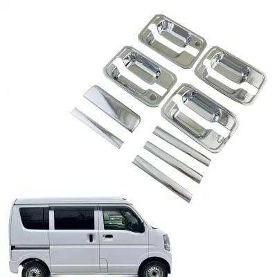 Chrome Exterior Door Handle Bowl Cover Trim for Suzuki Every 2007-2015 Chrome Exterior Door Handle Bowl Cover Trim for Suzuki Every 2007-2015