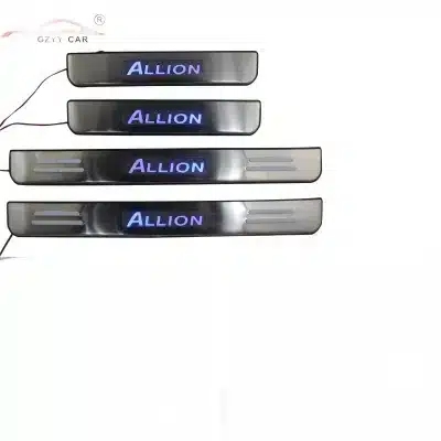LED Door Sill Scuff Plate Protectors with Blue Light for Toyota Allion 2008 LED Door Sill Scuff Plate Protectors with Blue Light for Toyota Allion 2008