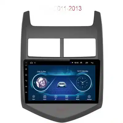 Android Screen Car Multimedia Navigation System with Reverse Camera Compatibility for Chevrolet Aveo 2011-2013