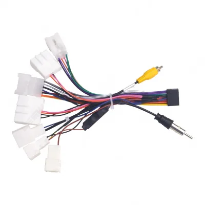 16 Pin Android Head Unit Wire Harness Power Cable Adapter for Toyota 2004-2024 Models 16 Pin Android Head Unit Wire Harness Power Cable Adapter for Toyota 2004-2024 Models