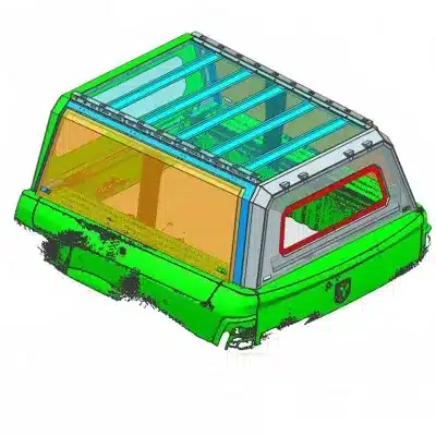 Heavy Duty Manganese Steel Truck Bed Cap for RAM 1500 2018-2025 with Factory Side Storage Boxes Heavy Duty Manganese Steel Truck Bed Cap for RAM 1500 2018-2025 with Factory Side Storage Boxes