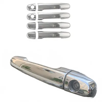 Chrome Exterior Door Handle Cover Trim Kit for Toyota Corolla Premio Axio Fielder 2005-Present Chrome Exterior Door Handle Cover Trim Kit for Toyota Corolla Premio Axio Fielder 2005-Present