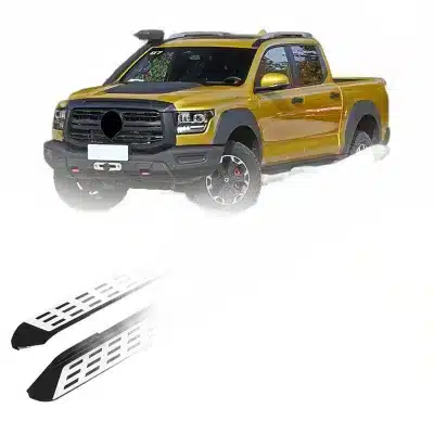 Side Steps Nerf Bars Compatible with Great Wall Cannon Shanhai Pickup Running Boards Left and Right Pair Side Steps Nerf Bars Compatible with Great Wall Cannon Shanhai Pickup Running Boards Left and Right Pair