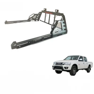 Heavy Duty Steel Roll Bar Cage for Toyota Hilux Revo Vigo SR5 and Mitsubishi Triton Pickup Trucks Heavy Duty Steel Roll Bar Cage for Toyota Hilux Revo Vigo SR5 and Mitsubishi Triton Pickup Trucks