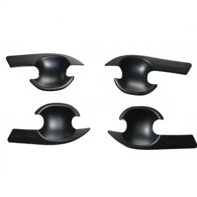 Matte Black Outer Door Handle Bowl Covers Protective Trim Set for Toyota Rush 2018-2023 Matte Black Outer Door Handle Bowl Covers Protective Trim Set for Toyota Rush 2018-2023