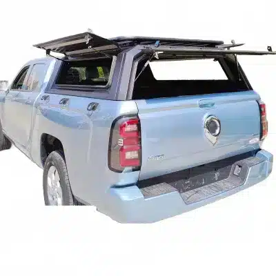 Heavy Duty Manganese Steel Truck Bed Canopy with Tri-Fold Door Openings for Pickups Heavy Duty Manganese Steel Truck Bed Canopy with Tri-Fold Door Openings for Pickups