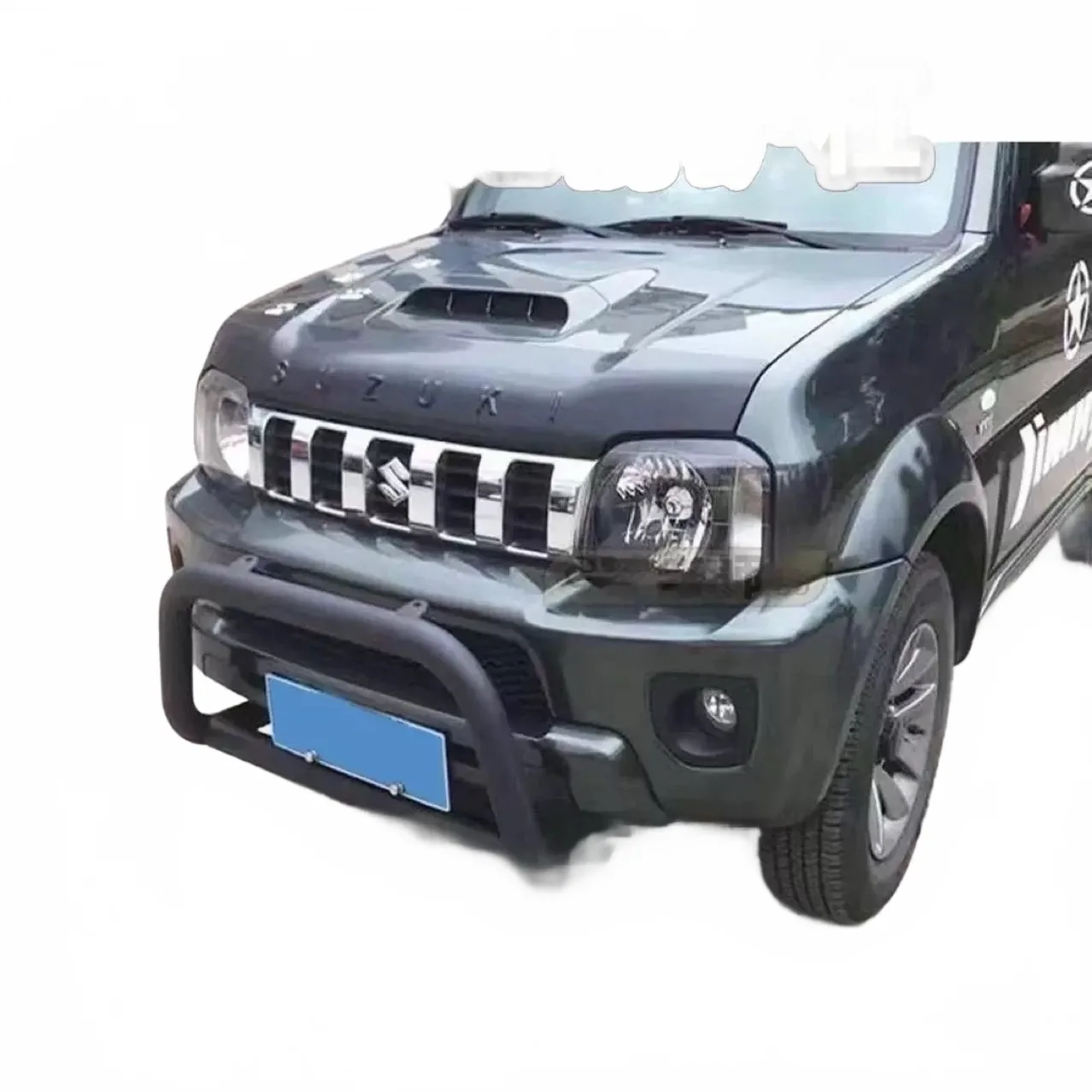 Off-Road Front Bull Bar Bumper Guard for Suzuki Jimny JB23 JB33 JB43 2007-2017, Carbon Steel Protection
