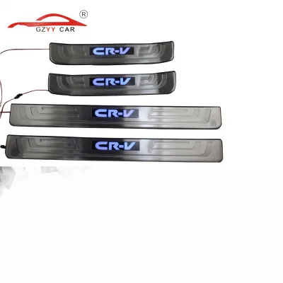 LED Door Sill Scuff Plate Protectors for 2012-2016 Cerato and Honda CR-V Entry Guard Lighting LED Door Sill Scuff Plate Protectors for 2012-2016 Cerato and Honda CR-V Entry Guard Lighting
