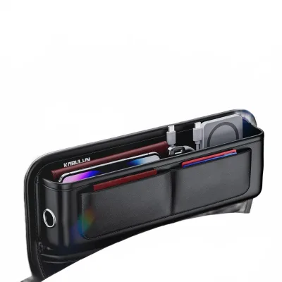 Universal Car Seat Gap Filler Organizer with Integrated Cup Holder and Multifunctional Interior Storage Box Universal Car Seat Gap Filler Organizer with Integrated Cup Holder and Multifunctional Interior Storage Box