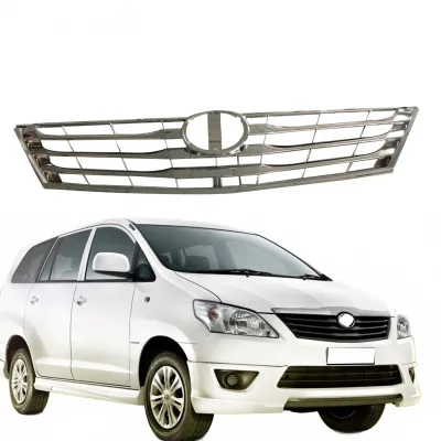 Front Bumper Grille Insert KAJIANG Modified Mesh Grill for Toyota Innova 2012