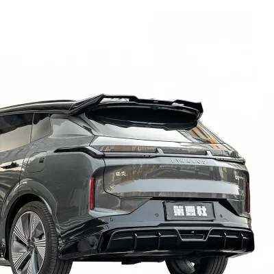 Rear Trunk Spoiler Wing for Lynk & Co 08 Glossy Black MC Style Tail Wing Roof Part Exterior Accessory Rear Trunk Spoiler Wing for Lynk & Co 08 Glossy Black MC Style Tail Wing Roof Part Exterior Accessory