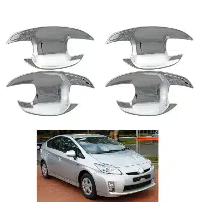 Chrome Exterior Door Handle Bowl Cover Trim for Prius 30 2012 Chrome Exterior Door Handle Bowl Cover Trim for Prius 30 2012