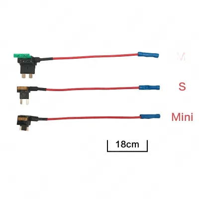 Automotive Fuse Tap Adapter Holder Kit with Blade Fuses Micro2/Mini/Small/Medium Standard For Circuit Extension Automotive Fuse Tap Adapter Holder Kit with Blade Fuses Micro2/Mini/Small/Medium Standard For Circuit Extension