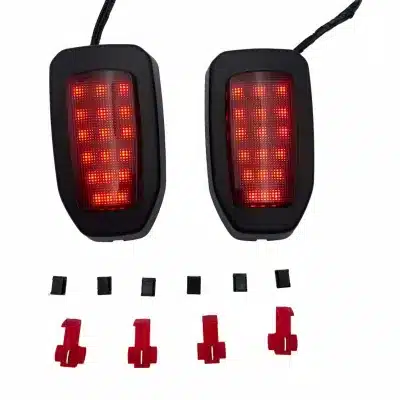 Tailgate Hinge LED Accent Lights Red 3-Mode for Beijing BJ40 Rear Trunk Hinge Lamps