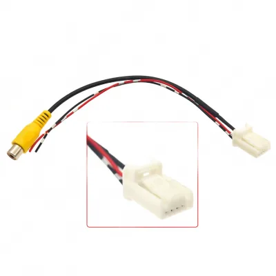 Car Radio 5-Pin Reverse Camera Video Input Adapter Cable for Subaru Factory Head Unit Car Radio 5-Pin Reverse Camera Video Input Adapter Cable for Subaru Factory Head Unit
